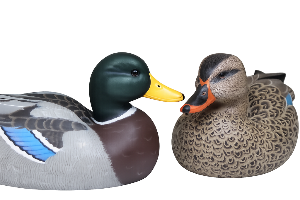Mallard Carving Pair
