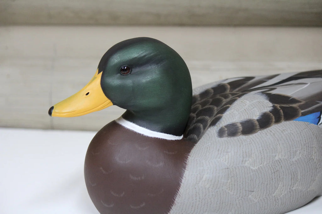 Mallard Carving Pair