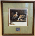 1982 Washington State Upland Bird Permit (Chukar) Print and Stamp