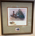 1983 Washington State Upland Bird Permit (Pheasant) Print and Stamp