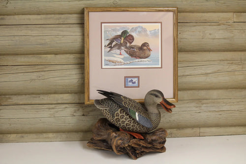 1986 Washington State Mallard Duck Print and Stamp