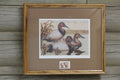 1987 Washington State Canvasback Duck Print and Stamp by R. Nichol (128/12180)