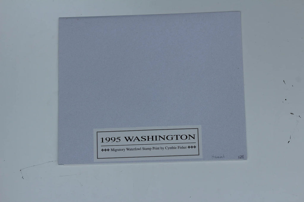 1995 Washington State Mallards Print and Stamp