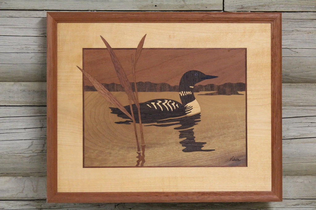 Loon Engraving