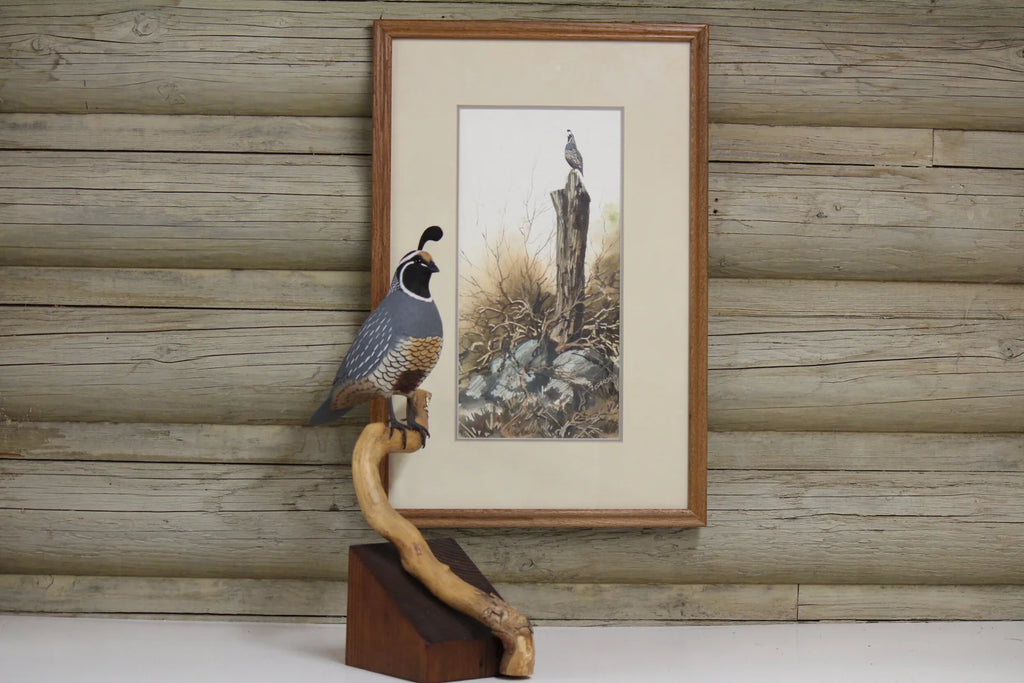 California Quail by Joe Garcia