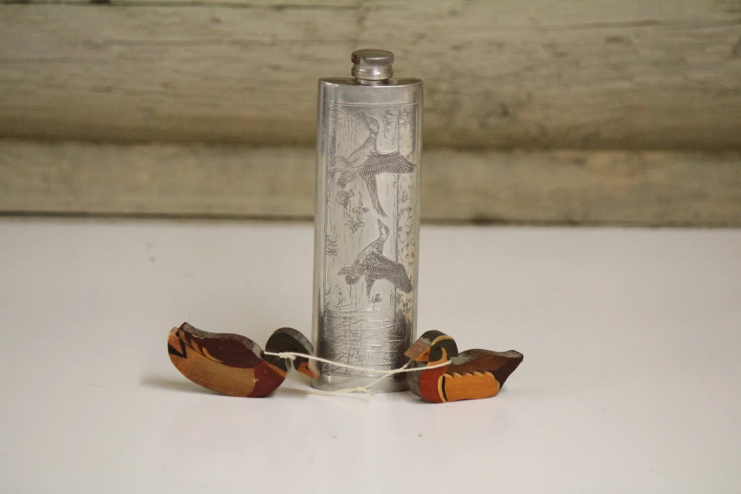 Duck Cup and Flask