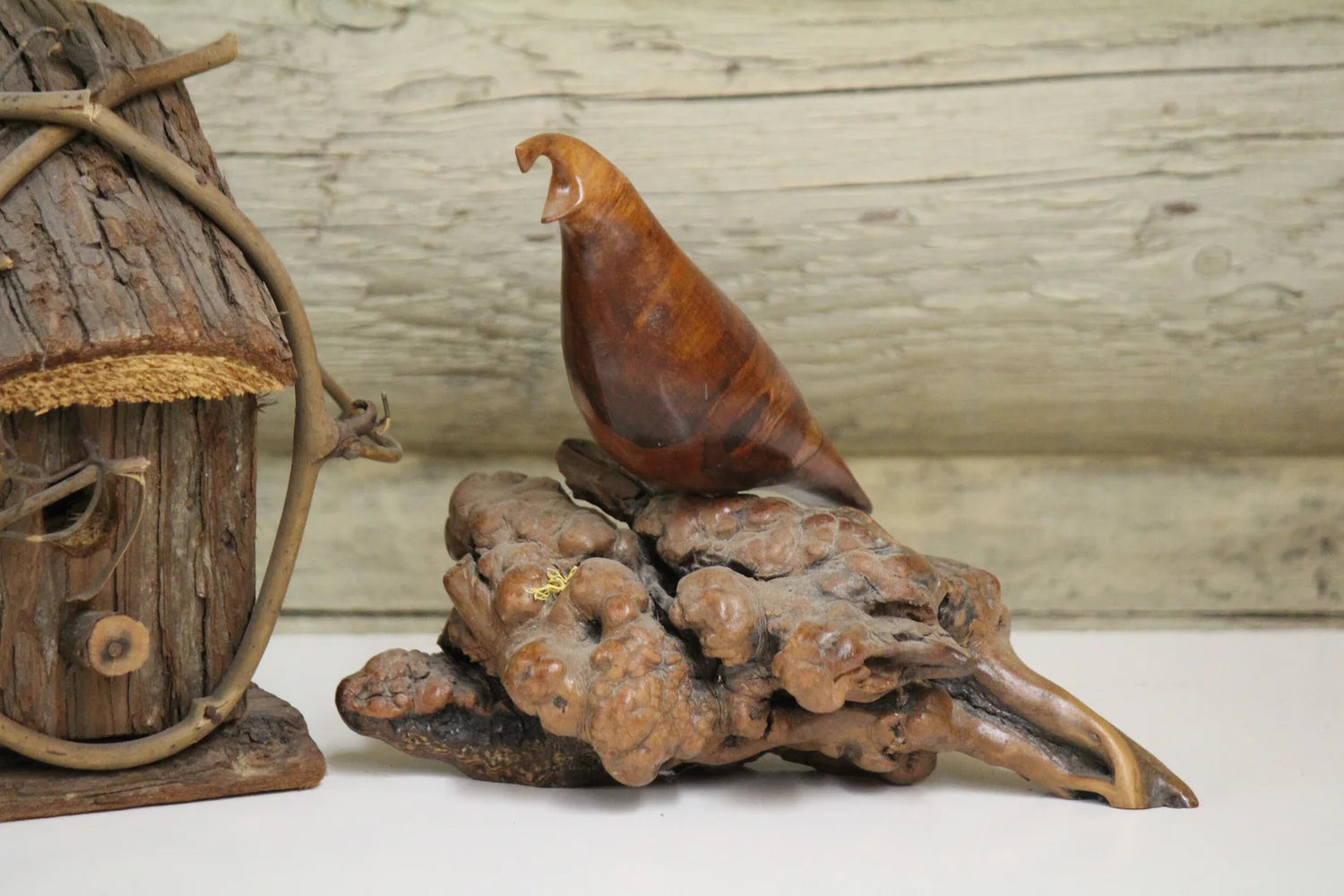Bird and Birdhouse