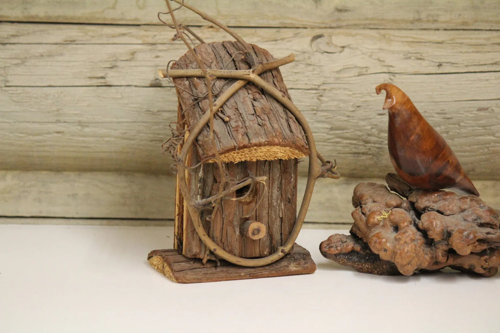 Bird and Birdhouse