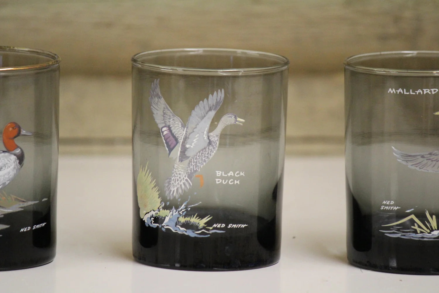 Ned Smith Glass Set
