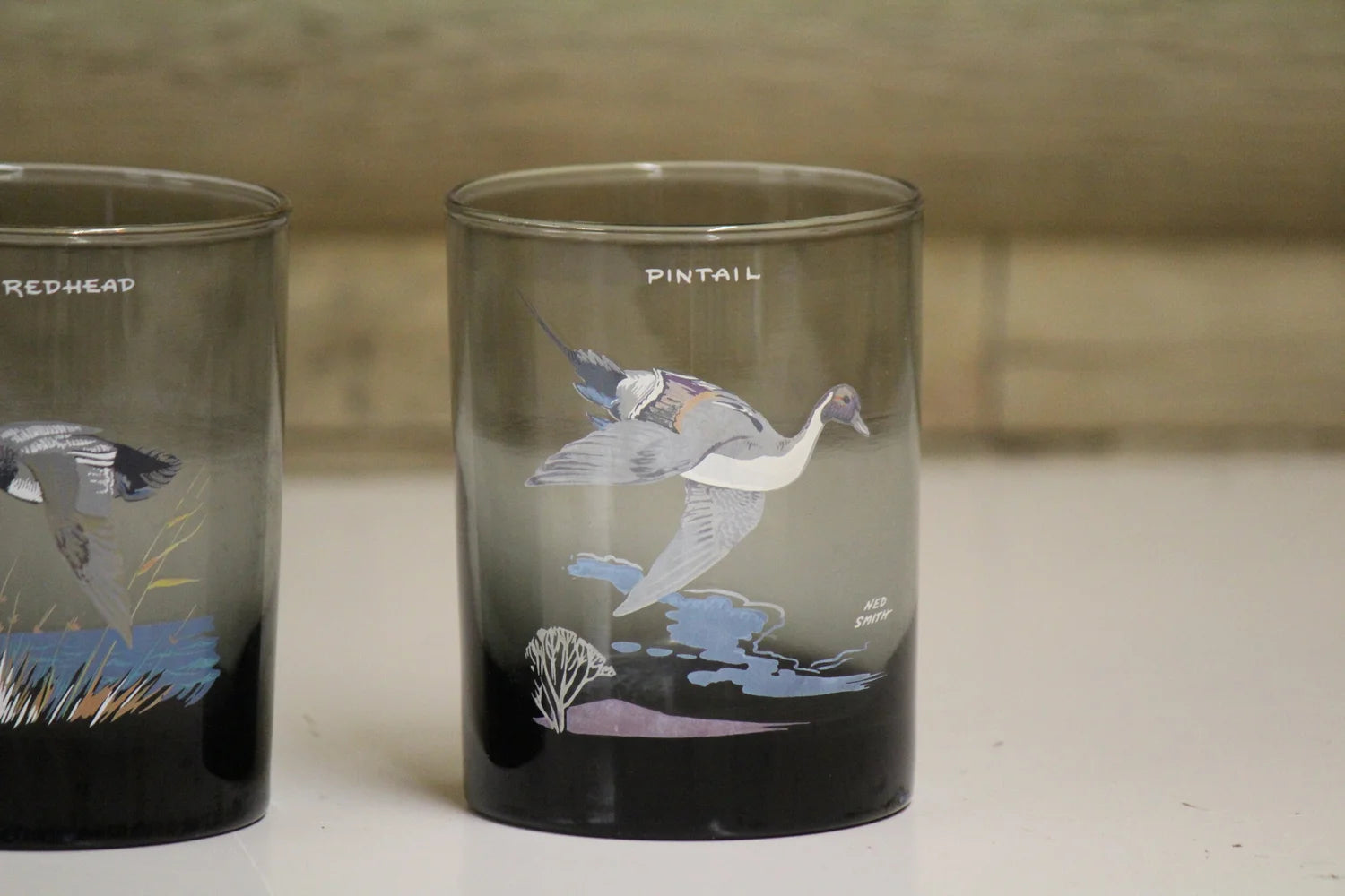 Ned Smith Glass Set