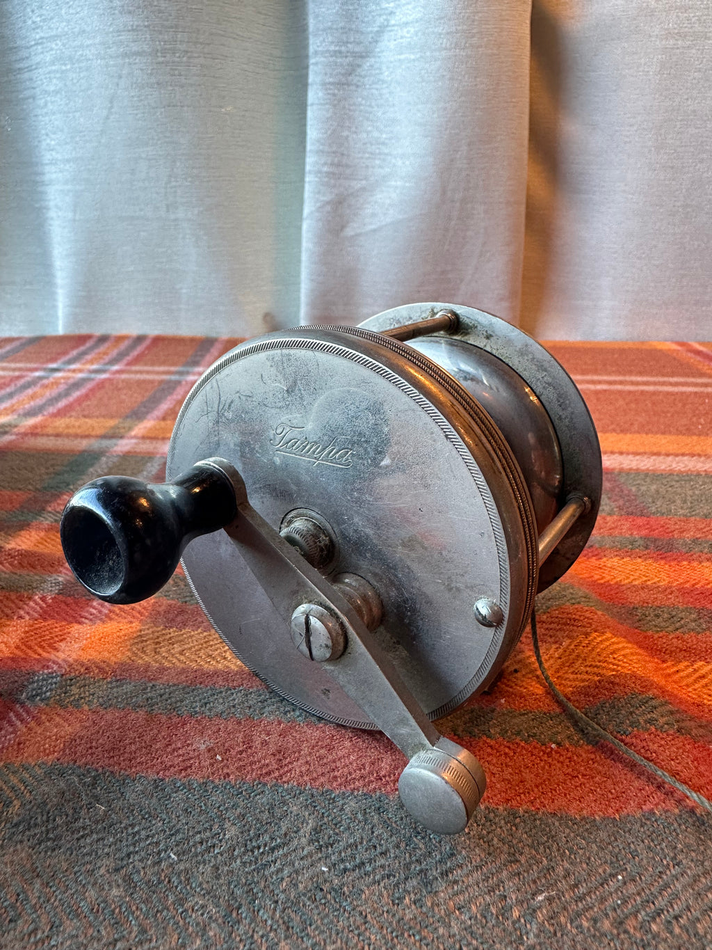 Vintage Tampa Saltwater Fishing Reel | Large Conventional Boat Reel | Made in USA | Collectible