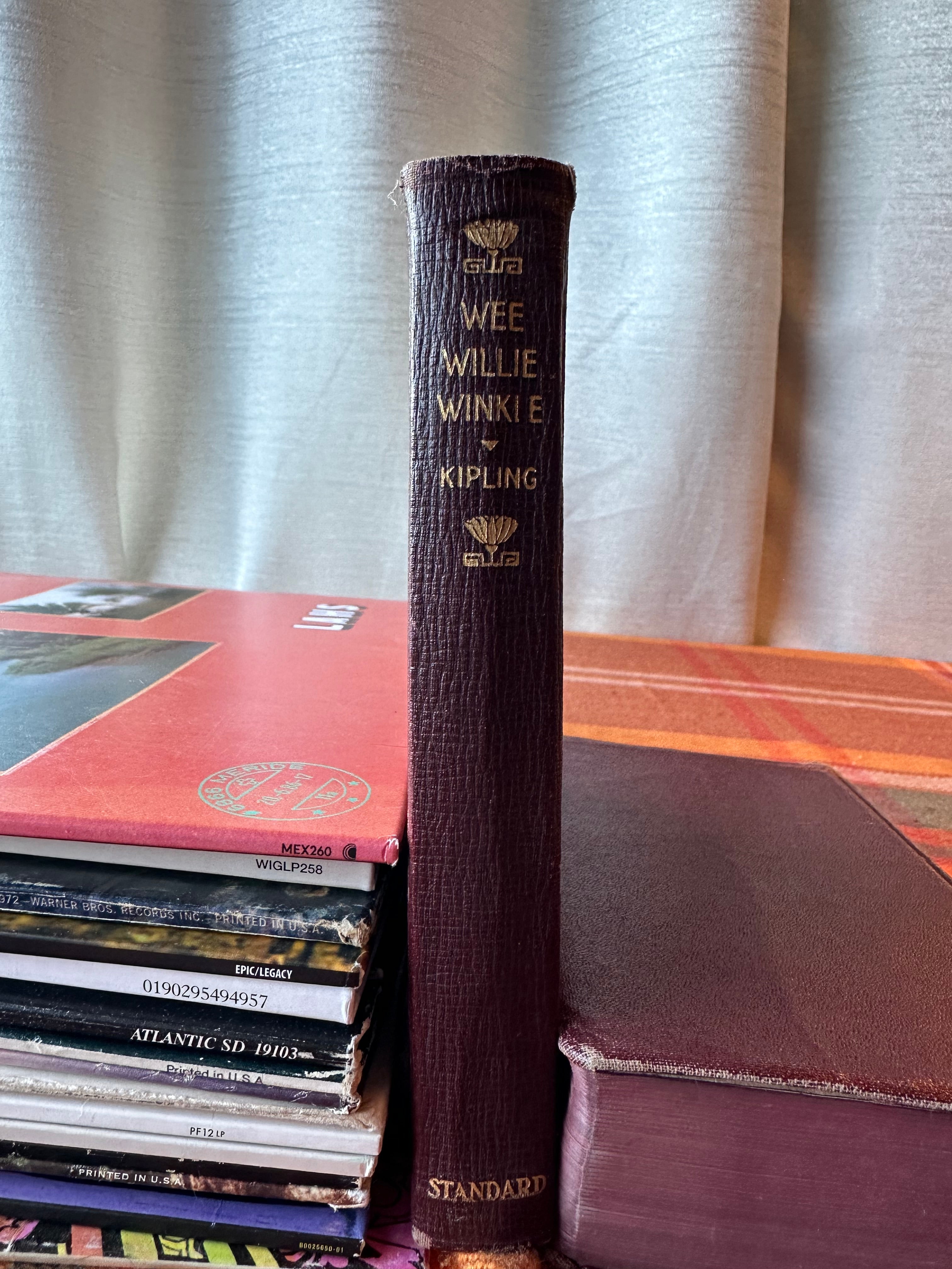 Rudyard Kipling Wee Willie Winkie and Other Stories | Vintage Hardcover | J.H. Sears & Co. | Decorative Edition