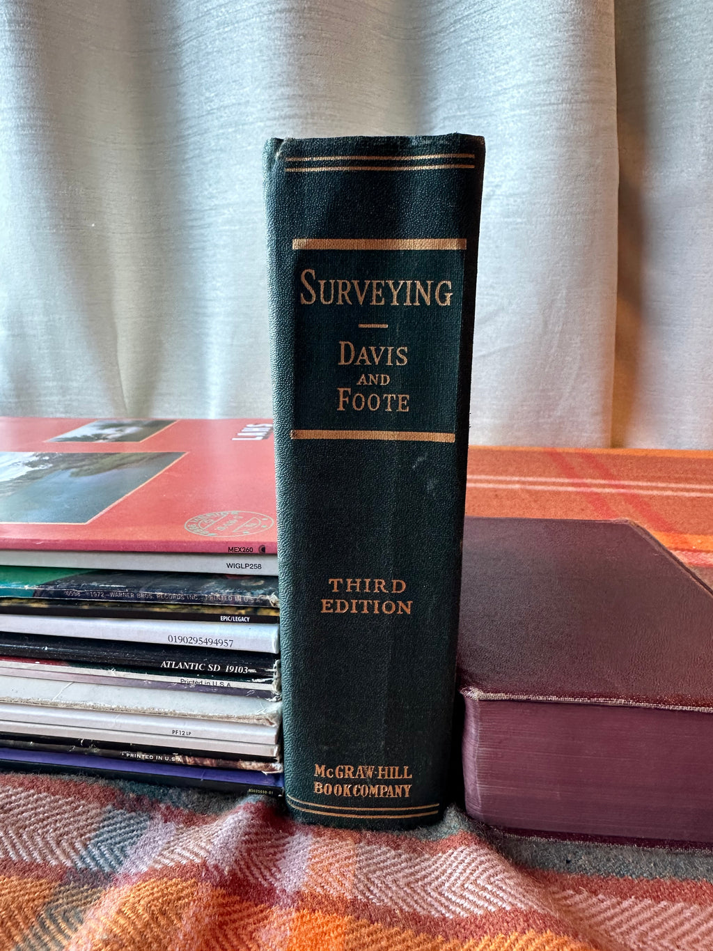 Surveying: Theory and Practice (1940) | Davis & Foote | Third Edition | McGraw-Hill | Vintage Civil Engineering Textbook