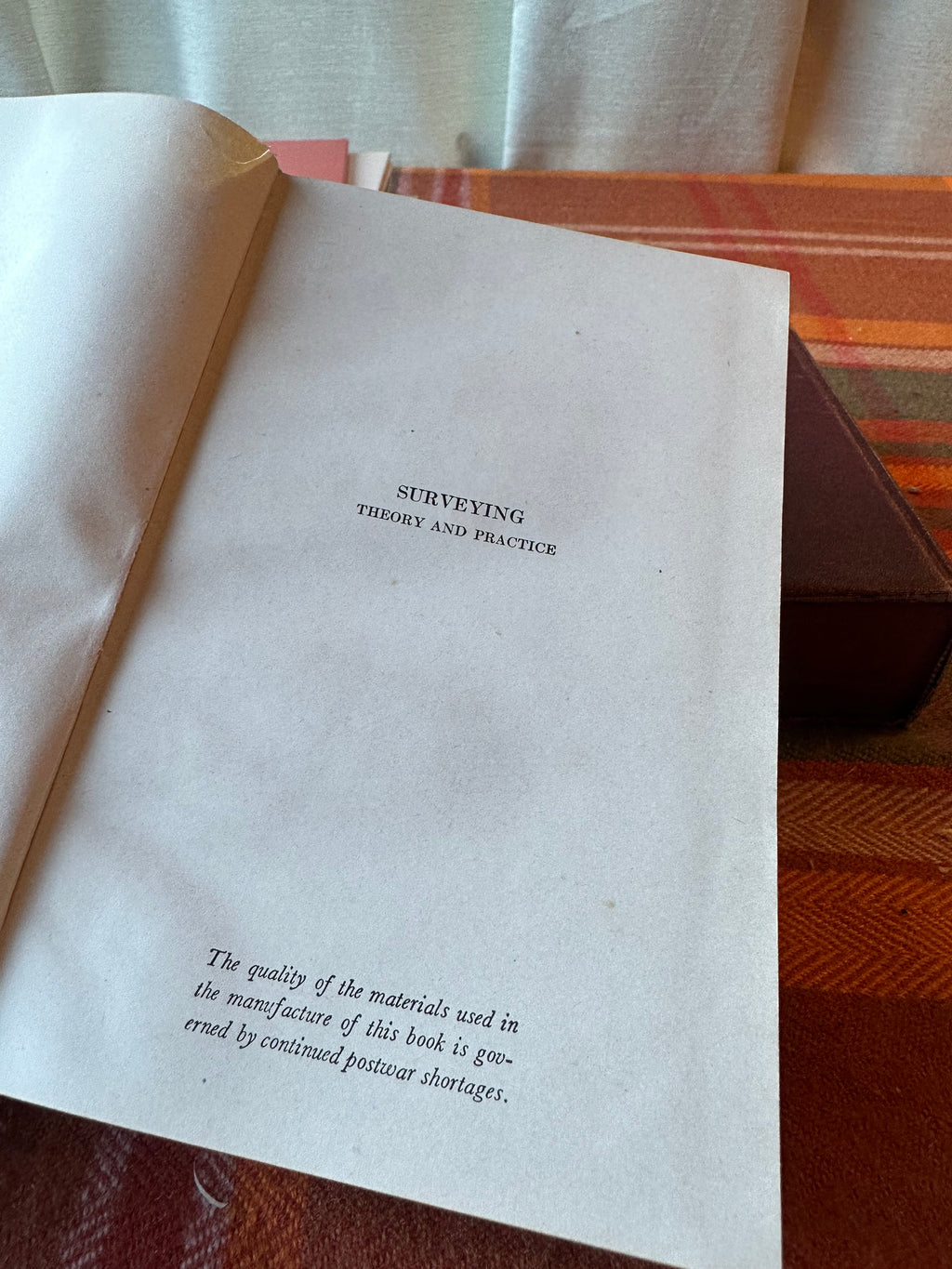 Surveying: Theory and Practice (1940) | Davis & Foote | Third Edition | McGraw-Hill | Vintage Civil Engineering Textbook
