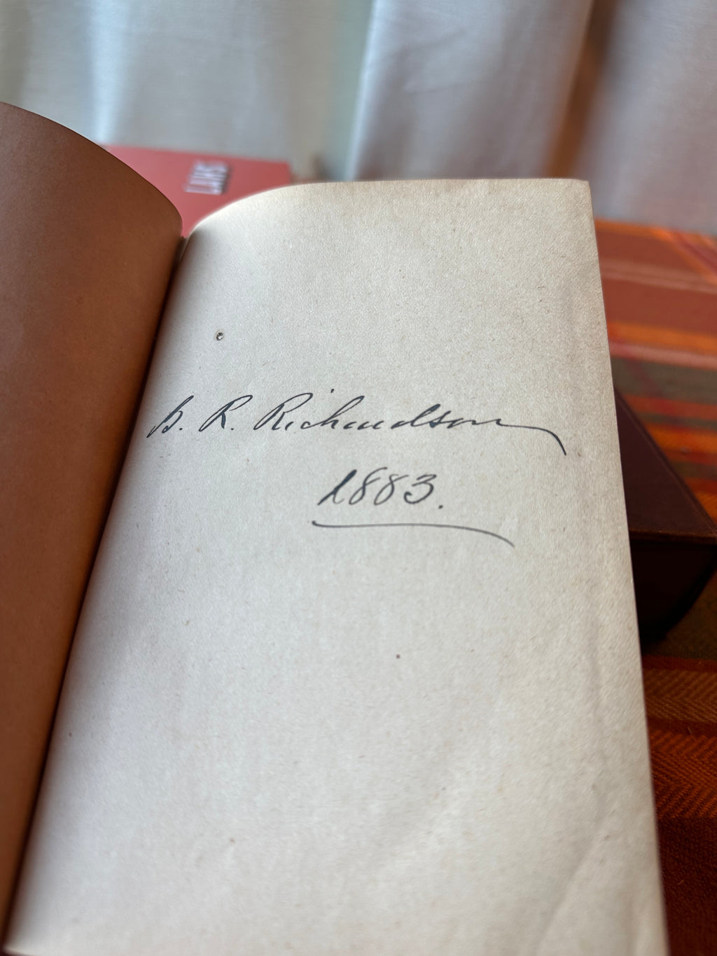 Cyclopædia of Science: Short Chapters | W. M. Williams | 1883 Owner Inscription | Vintage Science Book