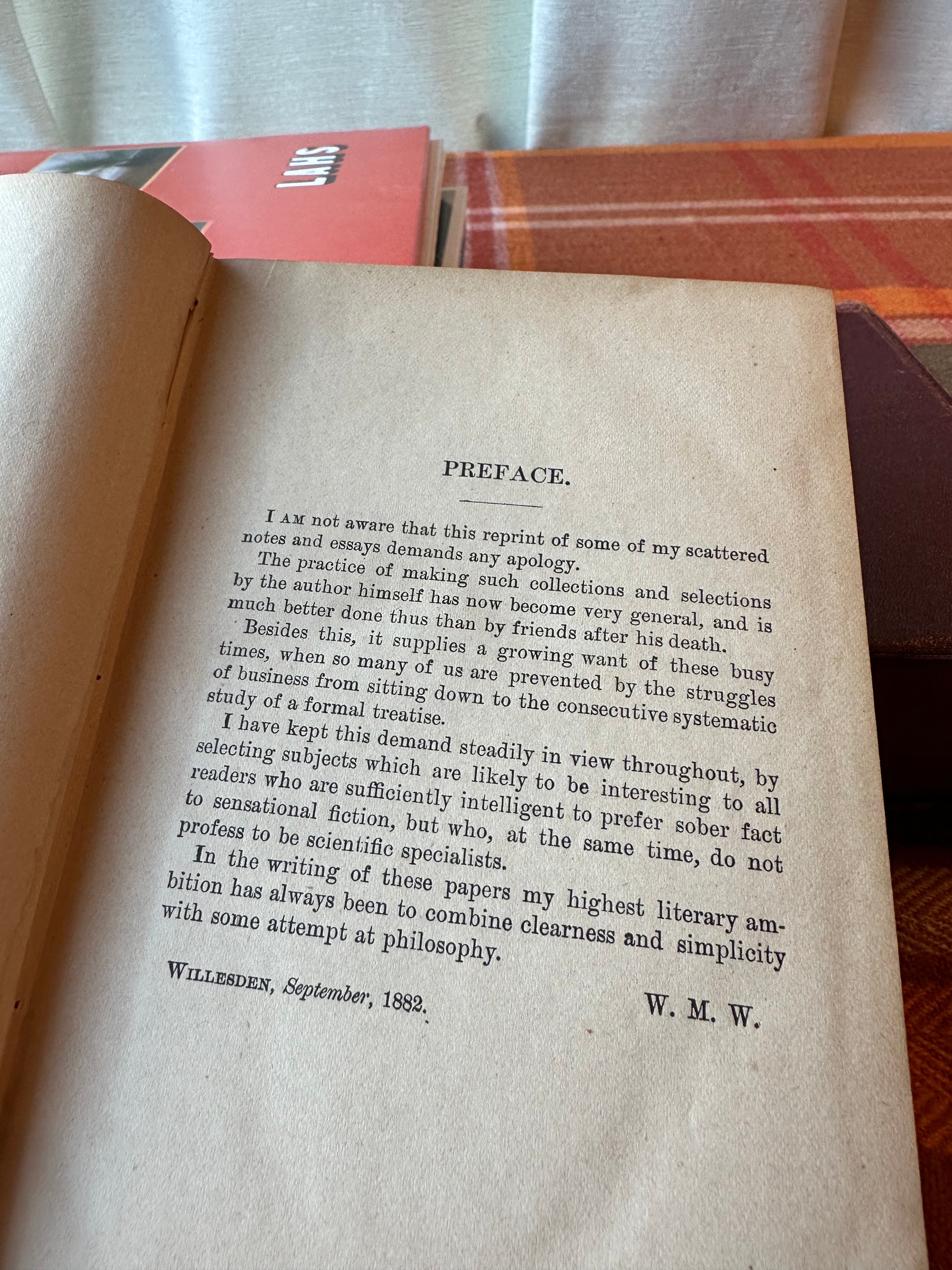 Cyclopædia of Science: Short Chapters | W. M. Williams | 1883 Owner Inscription | Vintage Science Book