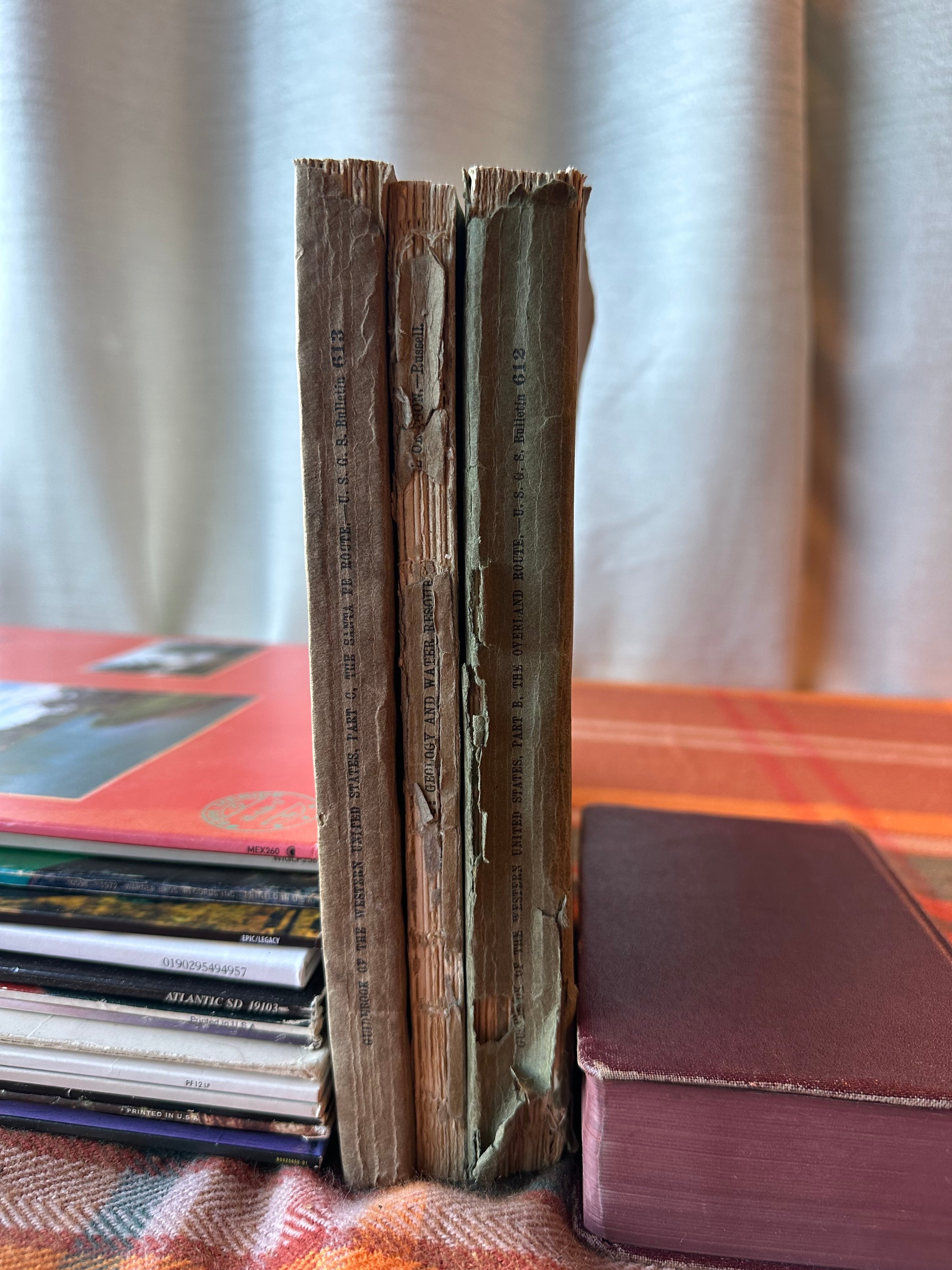 Lot of 3 Antique USGS Geological Survey Bulletins (1905 & 1915) | Western United States Guidebooks | Oregon | Yellowstone | Grand Canyon