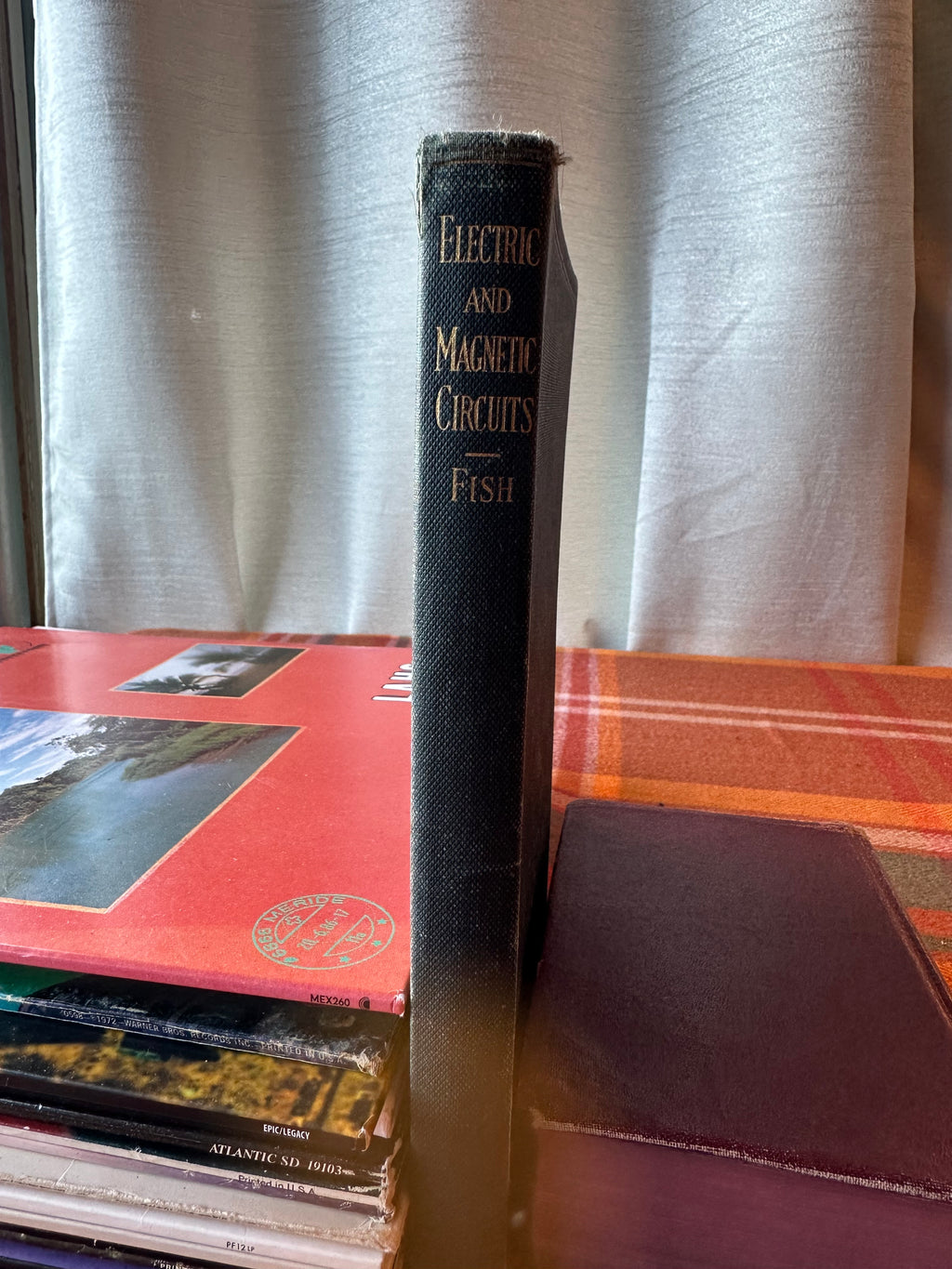 Vintage 1920 Fundamental Principles of Electric and Magnetic Circuits by Fred Alan Fish | First Edition McGraw-Hill Engineering Book