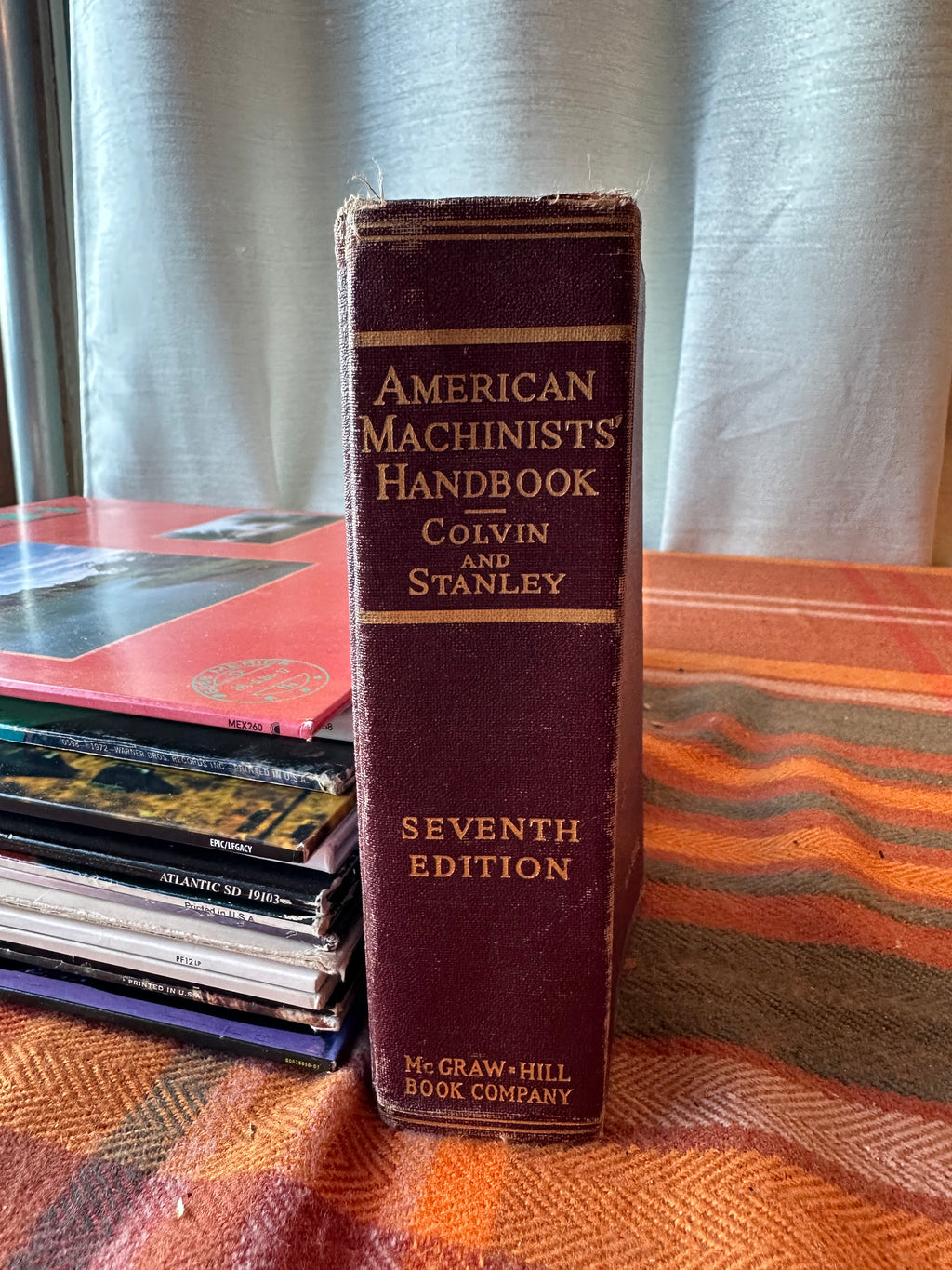 1940 American Machinists' Handbook 7th Edition by Colvin & Stanley | McGraw-Hill Machine Shop Reference