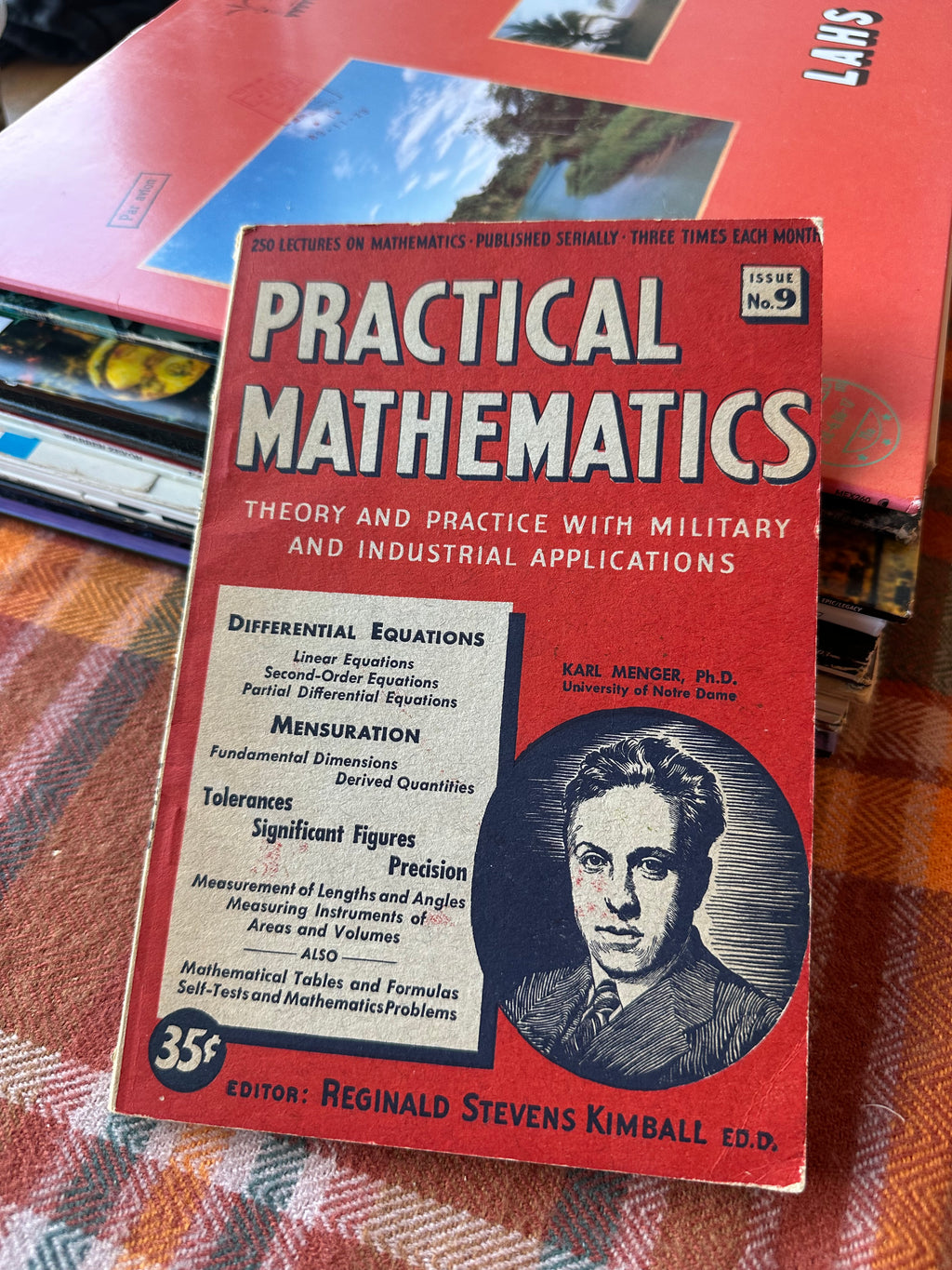 Vintage Practical Mathematics Magazine Lot of 5 | Issues #1, #6, #7, #8 & #10 | WWII Era Educational Booklets