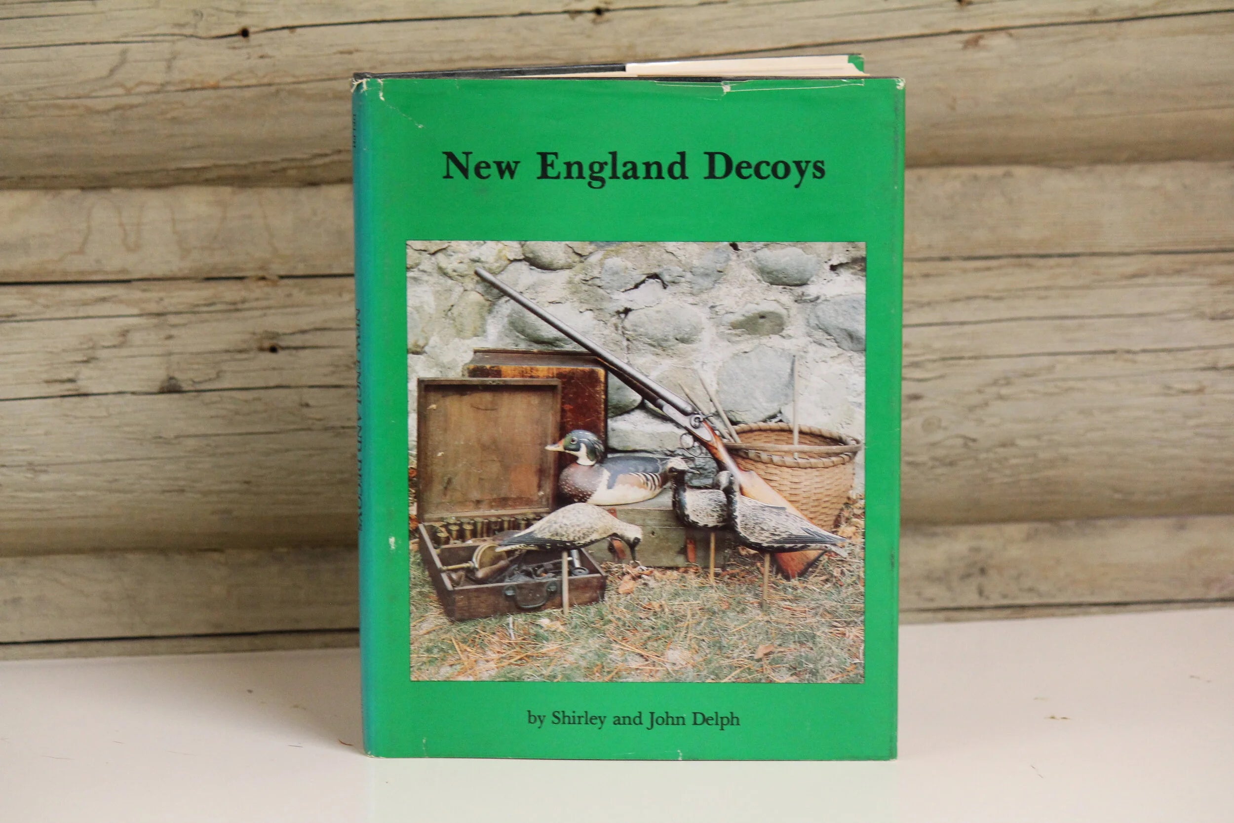 New England Decoys by Shirley & John Delph | 1981 Hardcover | Schiffer Waterfowl Decoy Reference
