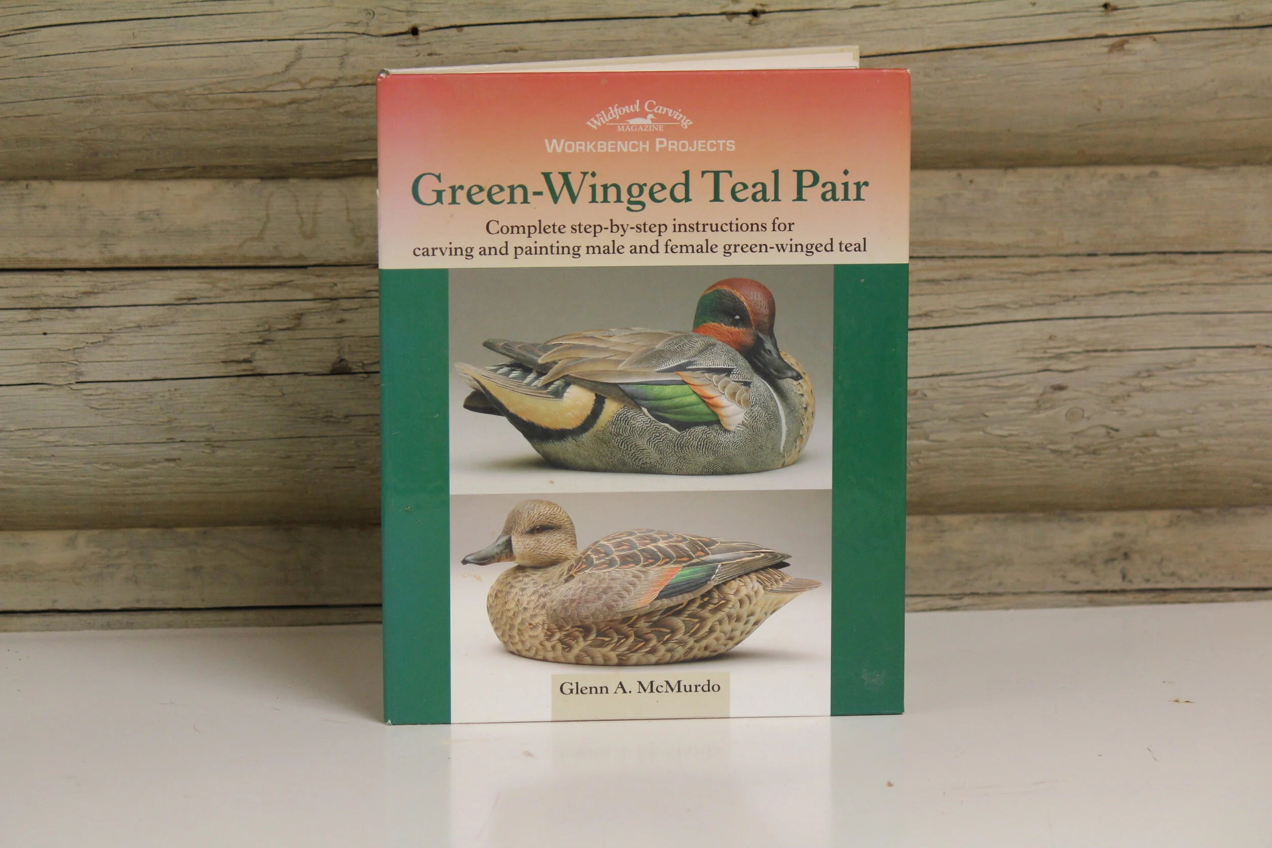 Workbench Projects: Green-Winged Teal Pair by Glenn A. McMurdo | Wildfowl Carving Pattern Book
