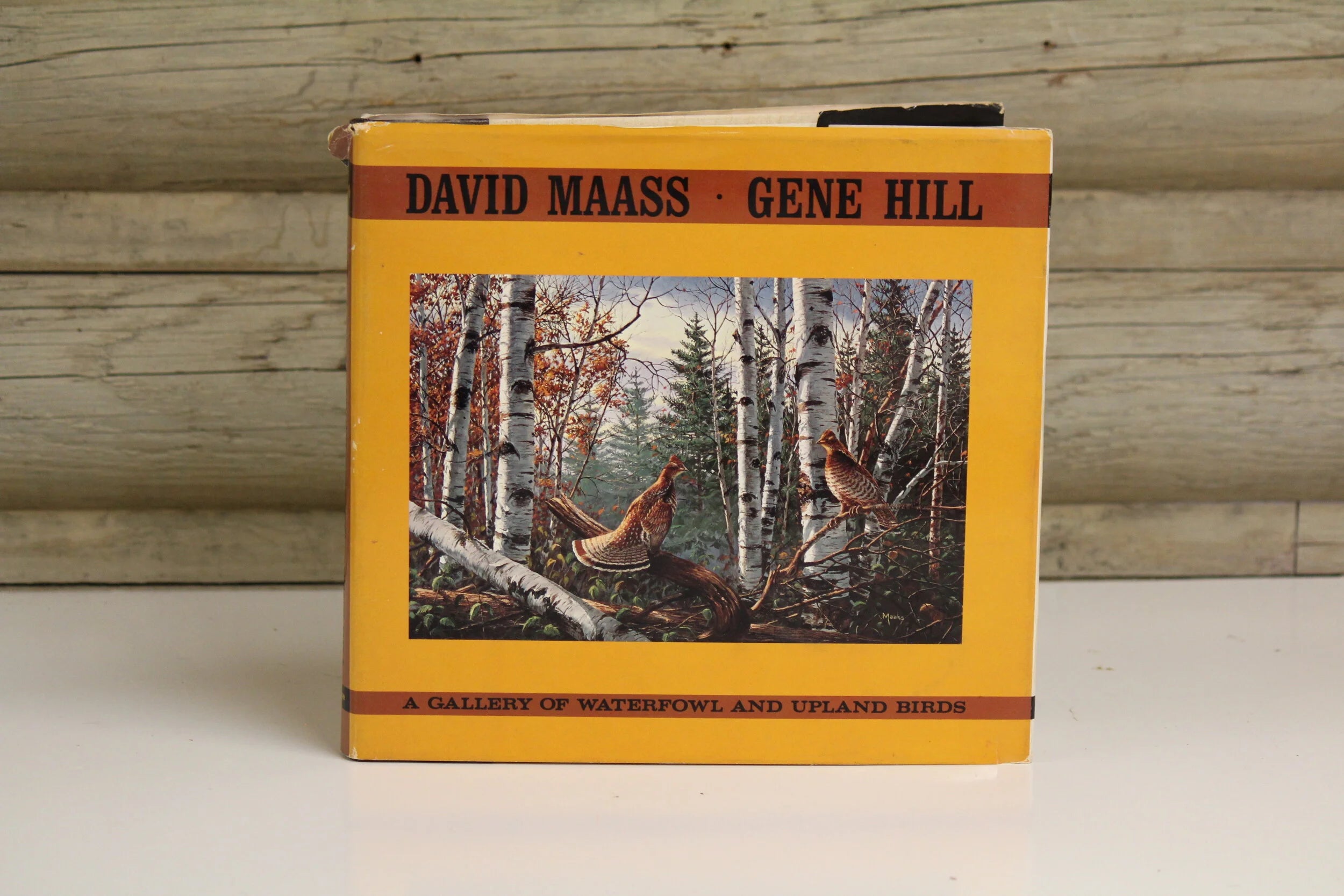 A Gallery of Waterfowl and Upland Birds by David Maass & Gene Hill | Hardcover Wildlife Art Book | Petersen Publishing